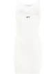 Image 1 of Off-White basic ribbed dress