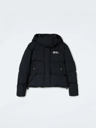 j crew long belted down puffer coat