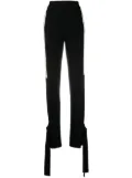 Off-White side stripe-detail track pants - Black