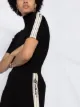 Off-White logo stripe knitted top