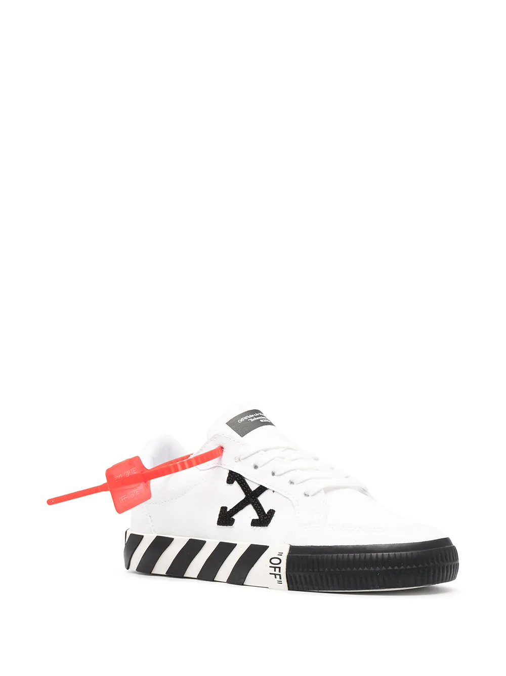 фото Off-white кеды на вулканизированной подошве