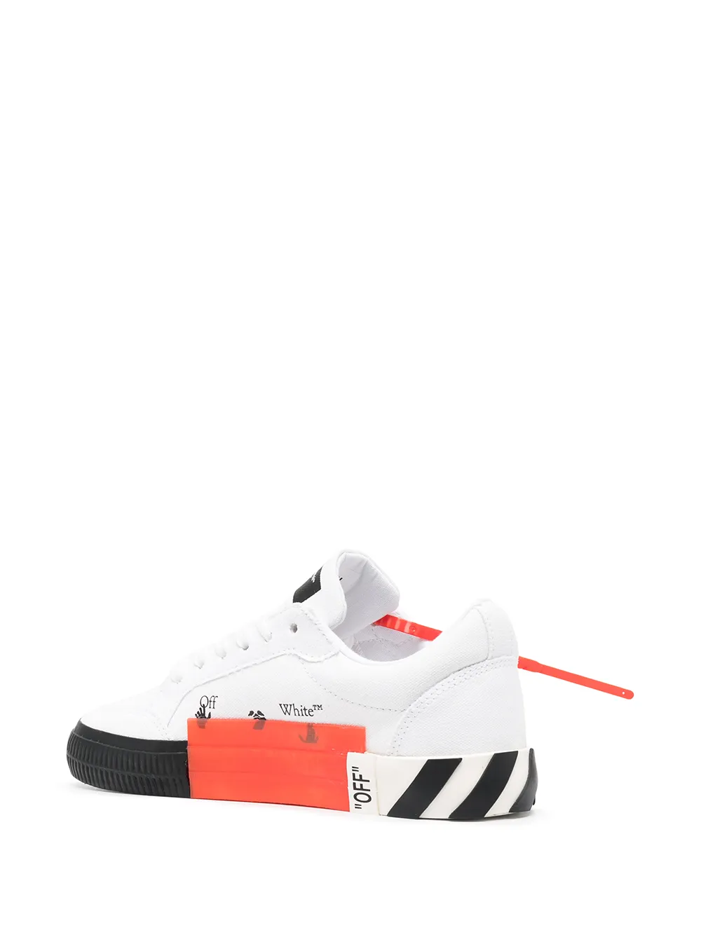 фото Off-white кеды на вулканизированной подошве