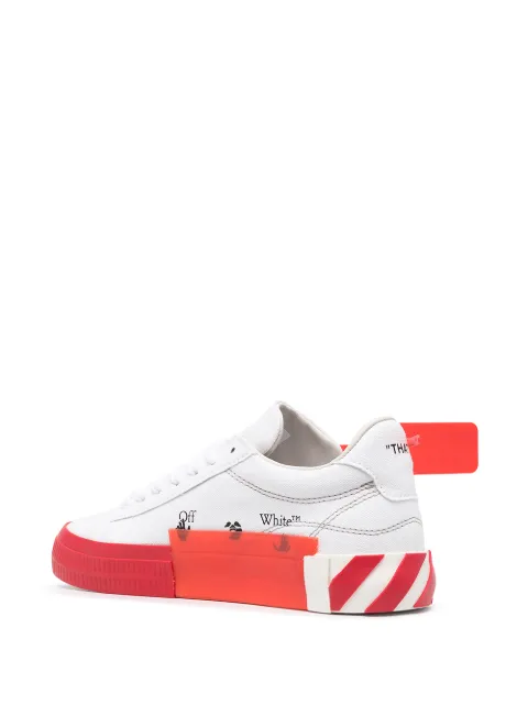 Shop Off White Vulcanized Low Top Sneakers With Express Delivery Farfetch