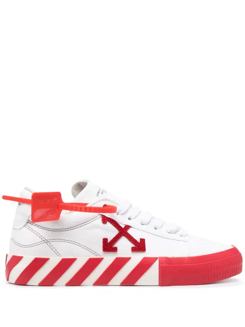 Shop Off White Vulcanized Low Top Sneakers With Express Delivery Farfetch