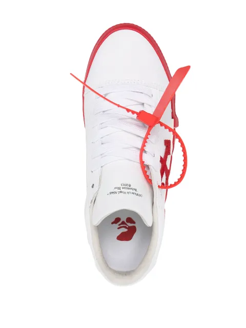 Shop Off White Vulcanized Low Top Sneakers With Express Delivery Farfetch