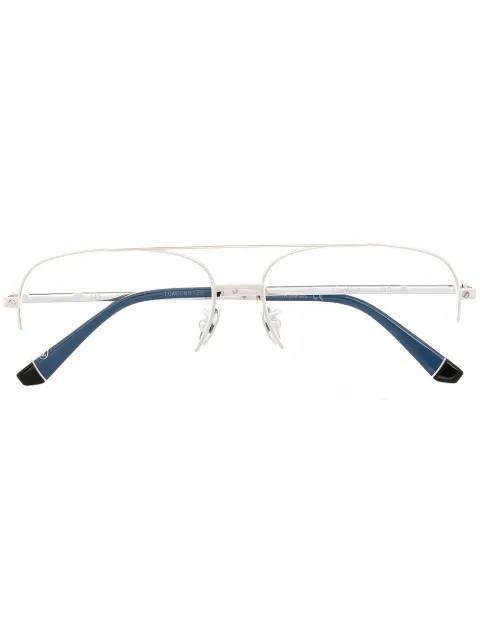 Cartier Eyewear lentes con armazón estilo piloto