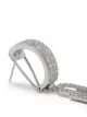 Image 2 of DARKAI Paperclip crystal-embellished earrings