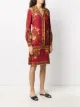 Emilio Pucci Pre-Owned floral print long-sleeved dress
