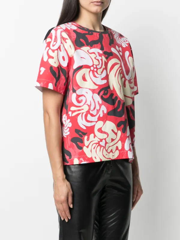 Marni プリント ショートスリーブブラウス 通販 - FARFETCH