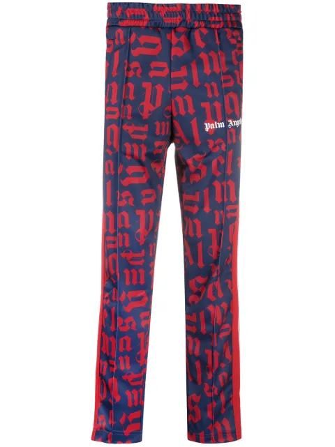 Palm Angels Jogginghose Mit Monogramm-Print - Farfetch