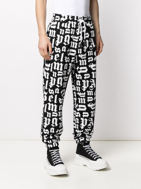 palm angels monogram track pants