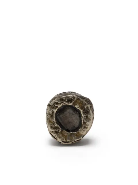 Parts of Four tiny diamond stud earring