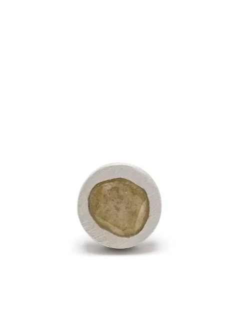 Parts of Four diamond-encrusted single earring