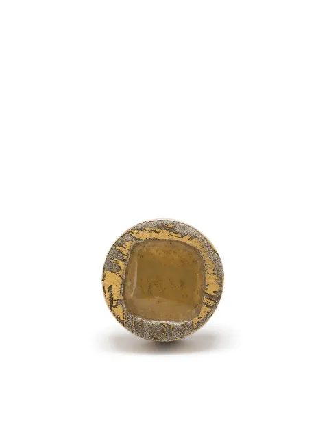 Parts of Four diamond-encrusted single earring