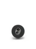 Parts of Four diamond-encrusted single earring - Black