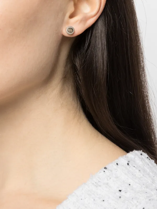 Parts Of Four diamond-encrusted Single Earring | Silver | FARFETCH