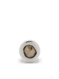 Parts of Four diamond-encrusted single earring - Silver
