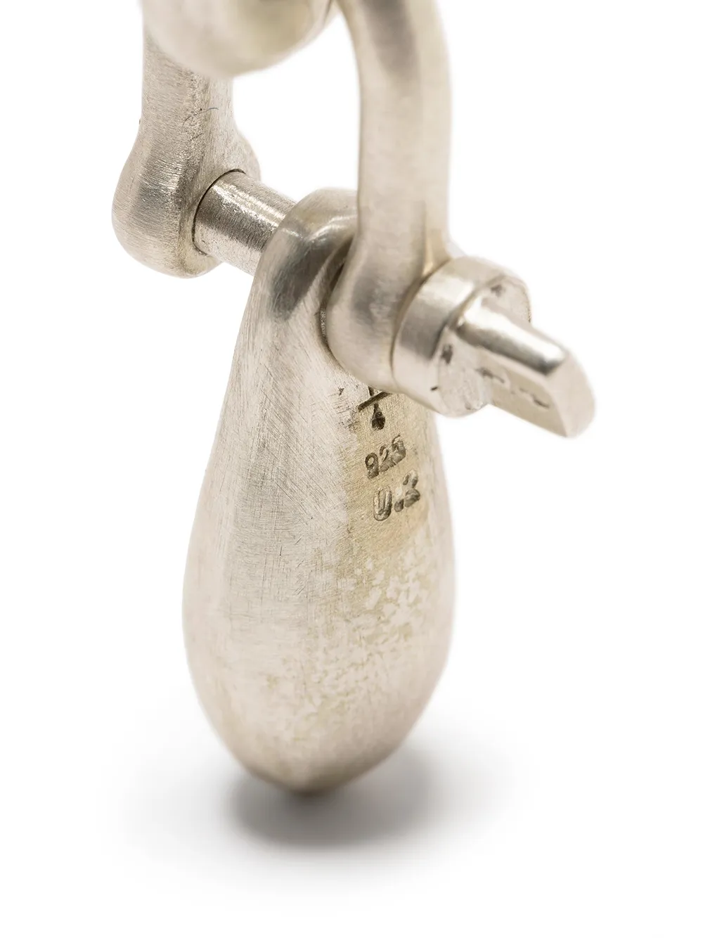 Parts Of Four Deco Diamond Single Earring | Silver | FARFETCH BH