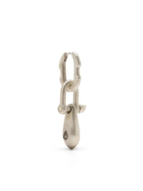 Parts of Four Deco diamond single earring