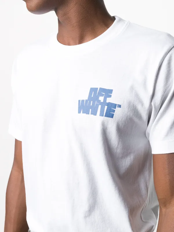 off white arrow print t shirt