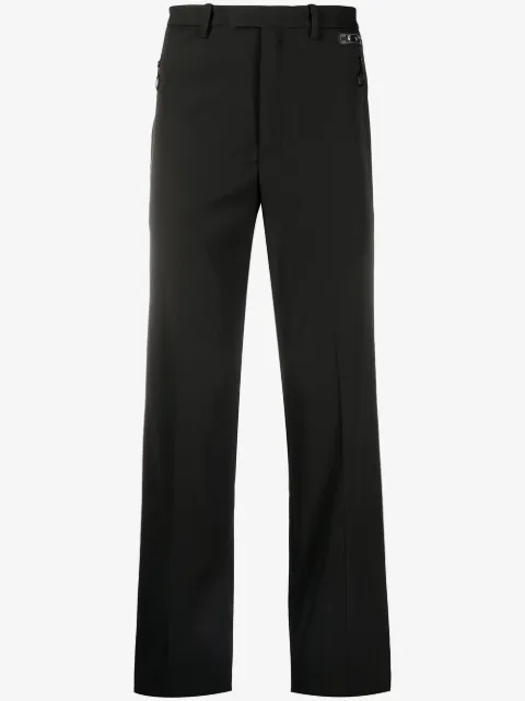 Off-White side-stripe tuxedo trousers