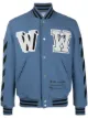 Image 1 of Off-White logo varsity jacket