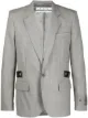 Image 1 of Off-White single-breasted tailored blazer