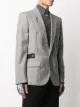 Off-White single-breasted tailored blazer