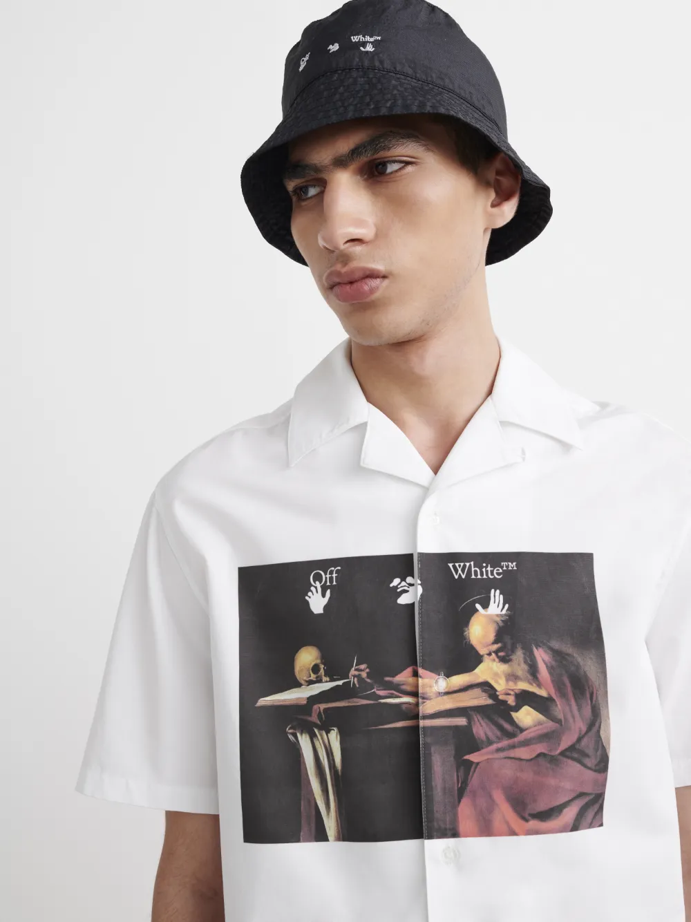 CARAVAGGIO HOLIDAY SHIRT in white | Off-White™ Official MY