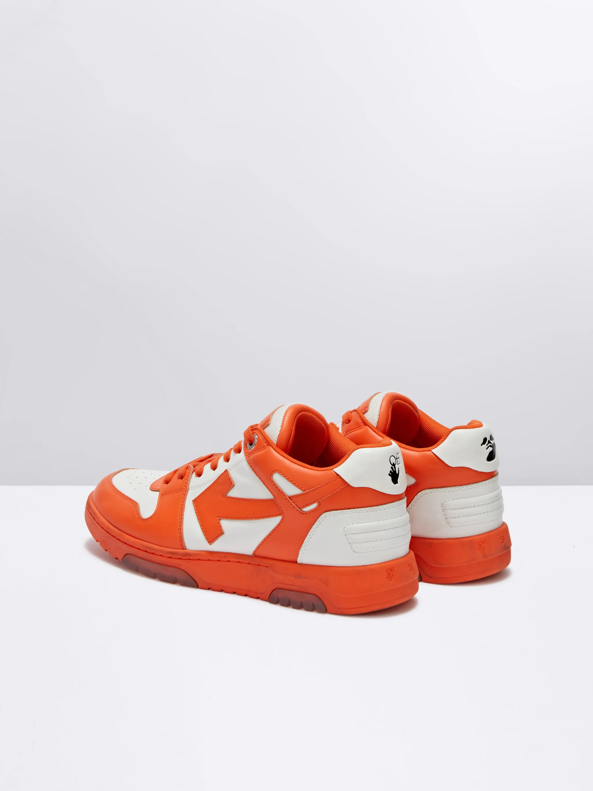 nike off white shoes orange