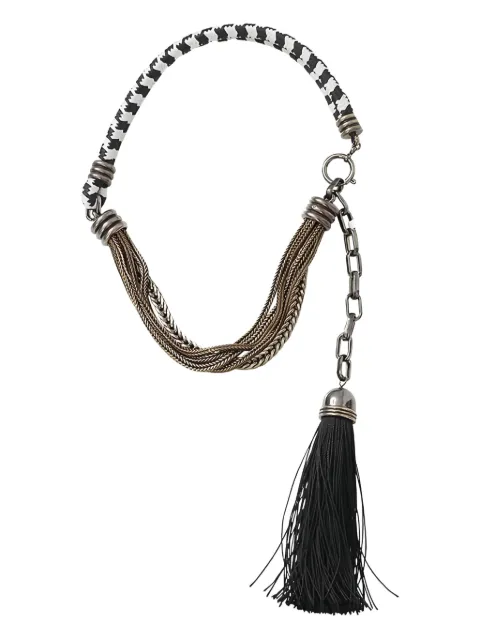 Lanvin Vita Short tassel necklace