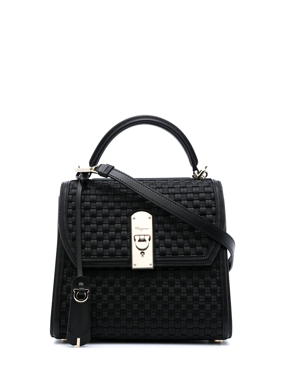 salvatore ferragamo medium boxyz satchel