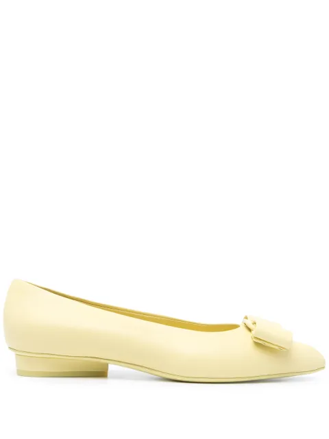 Ferragamo Viva Vara Bow ballerina shoes