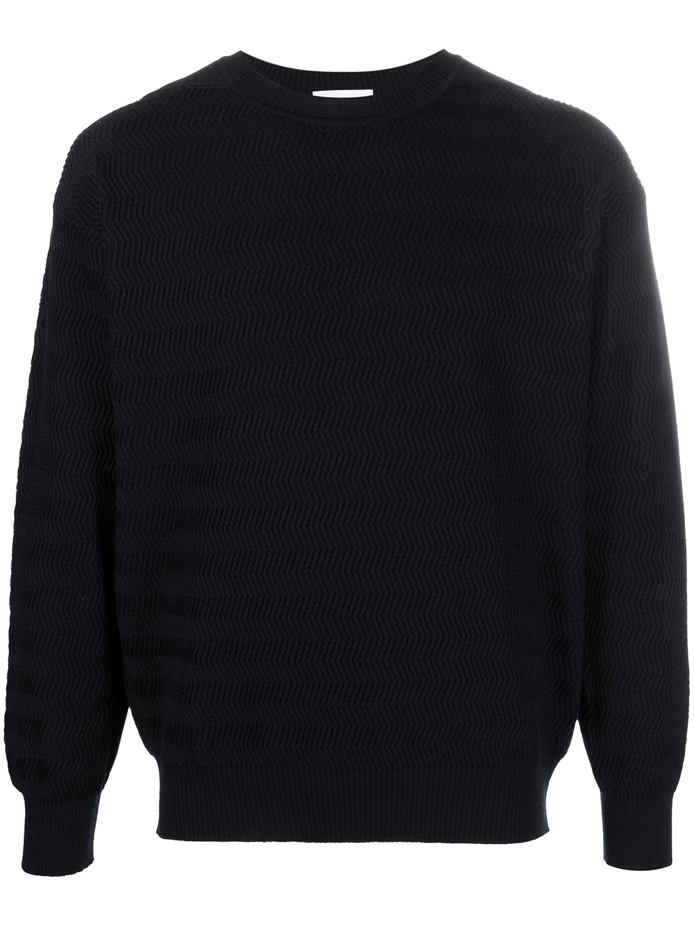 Ferragamo tonal-striped Crew Neck Jumper - Farfetch