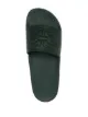 Salvatore Ferragamo Groove leather slides