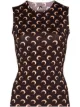 Image 1 of Marine Serre Crescent Moon sleeveless top