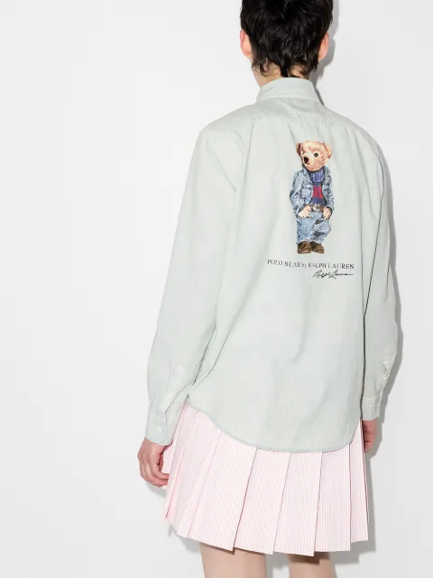 Polo Ralph Lauren Denim Bear Buttoned 