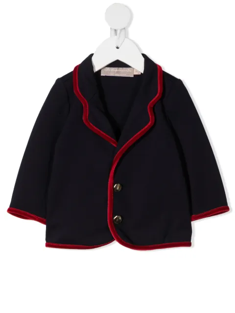 La Stupenderia blazer med kontrastkant