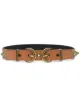 Image 1 of Versace Jeans Couture double-buckle belt