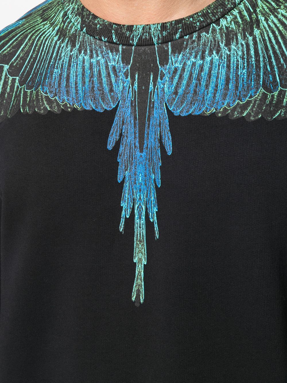 Marcelo Burlon County Of Milan Wings Print Sweatshirt - Farfetch