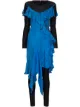 Image 1 of Marine Serre Aquanaut silk draped dress