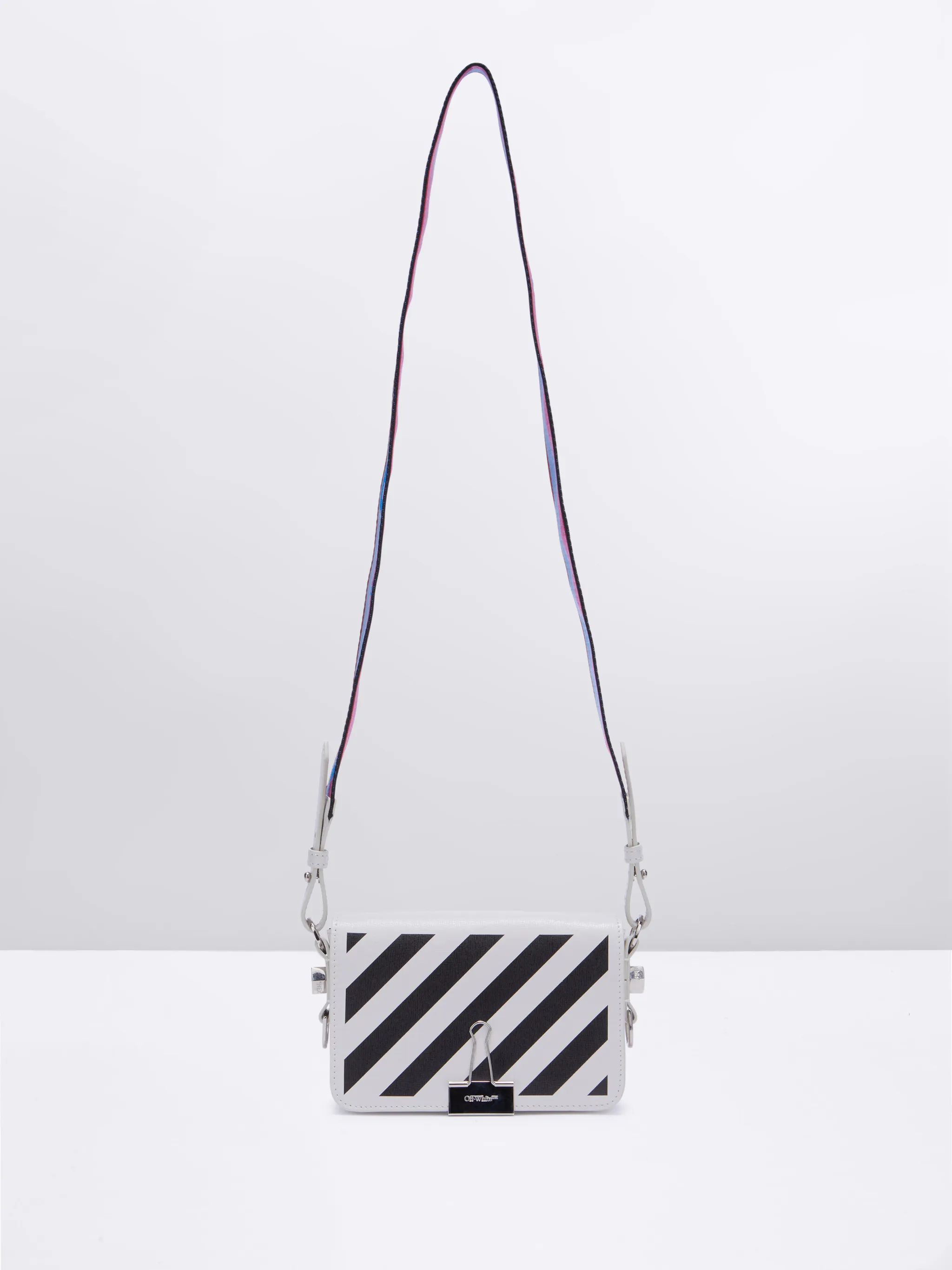 black and white off white bag