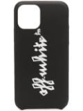 Off-White logo-print iPhone 11 Pro case - Black