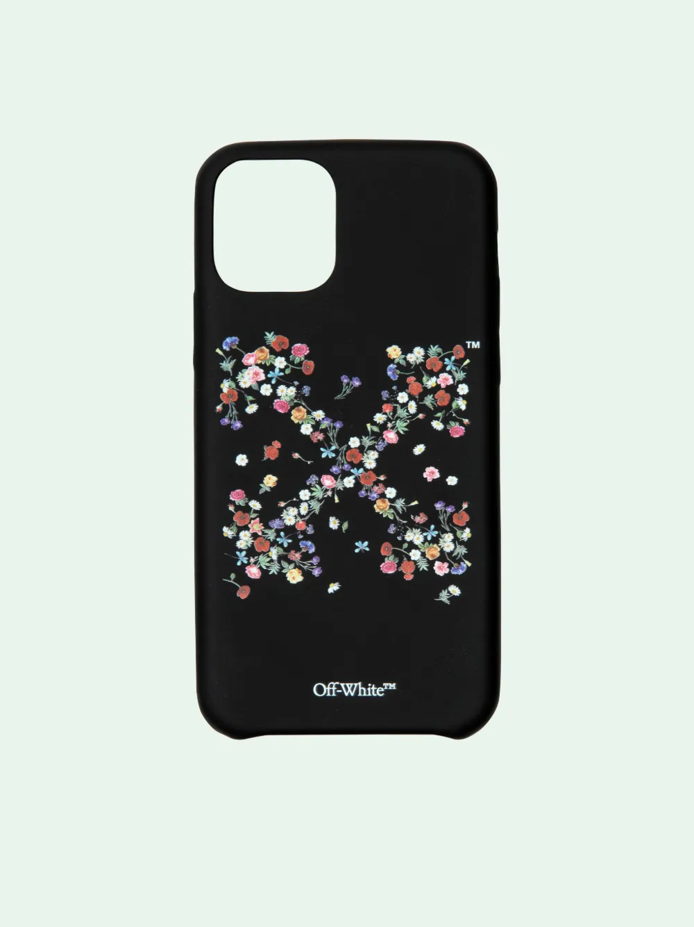FLOWERS IPHONE 11 PRO MAX CASE in black OffWhite™ Official US
