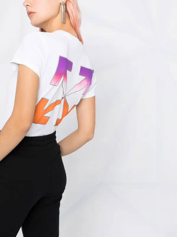 off white gradient shirt