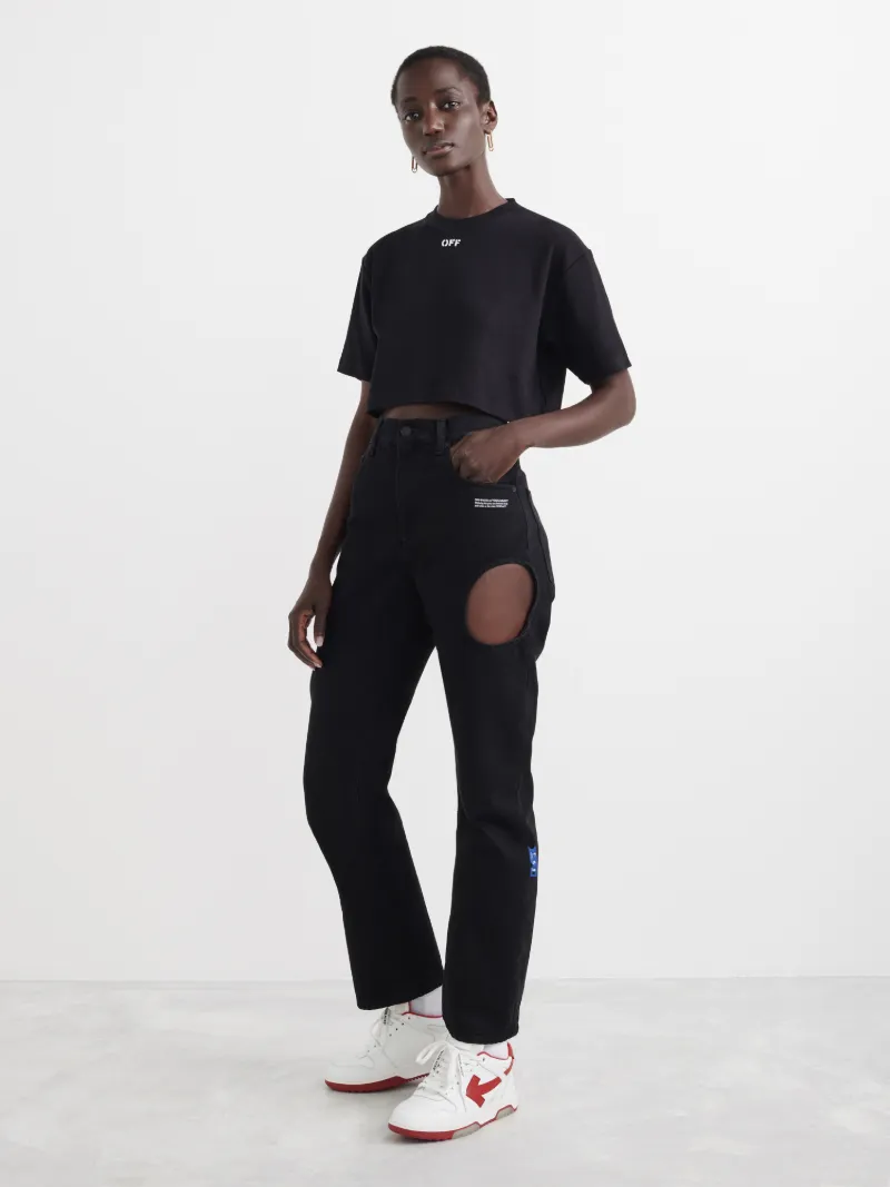CROPPED S/S T-SHIRT