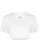 Image 1 of Off-White cropped logo T-shirt