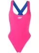 Image 1 of Off-White logo-tape swimsuit