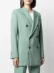 AMI Paris peak-lapel double-breasted blazer