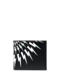 Neil Barrett Thunderbolt bi-fold wallet - Black